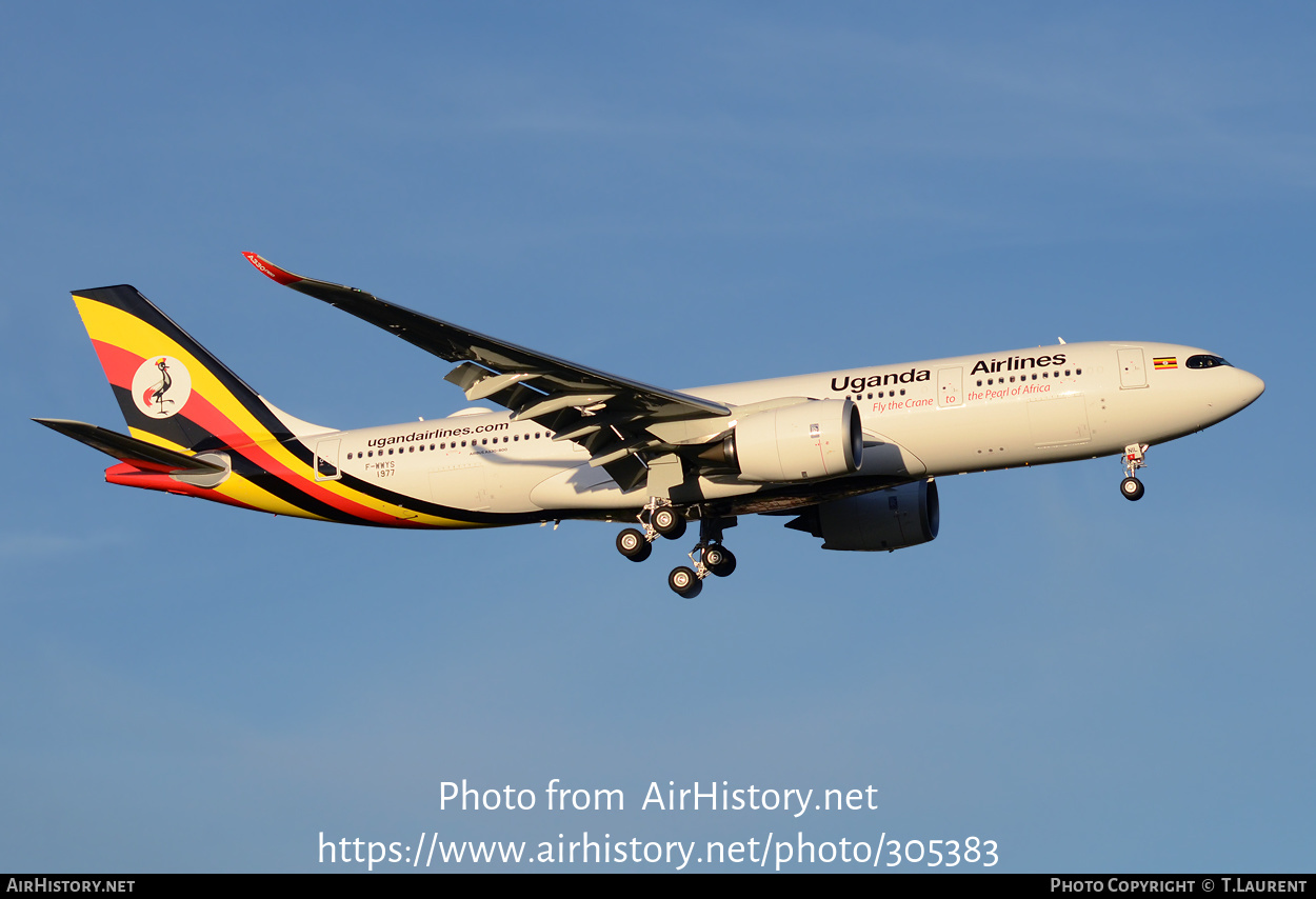 Aircraft Photo of F-WWYS | Airbus A330-841N | Uganda Airlines | AirHistory.net #305383