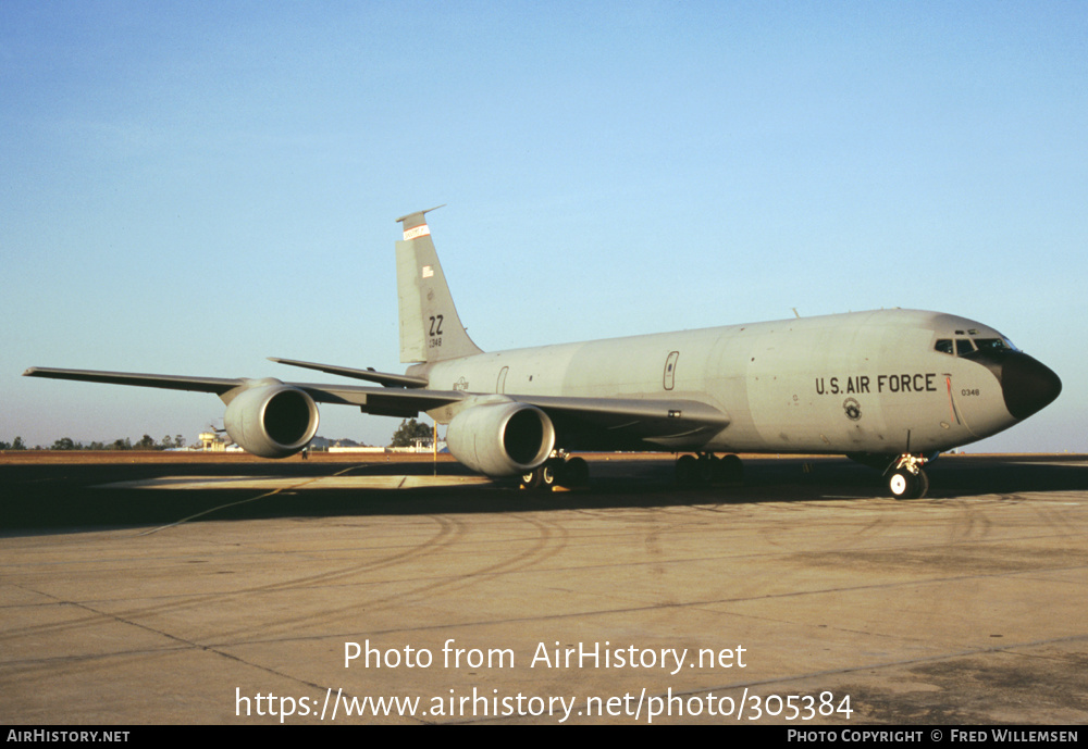 Aircraft Photo of 60-0348 | Boeing KC-135R Stratotanker | USA - Air Force | AirHistory.net #305384