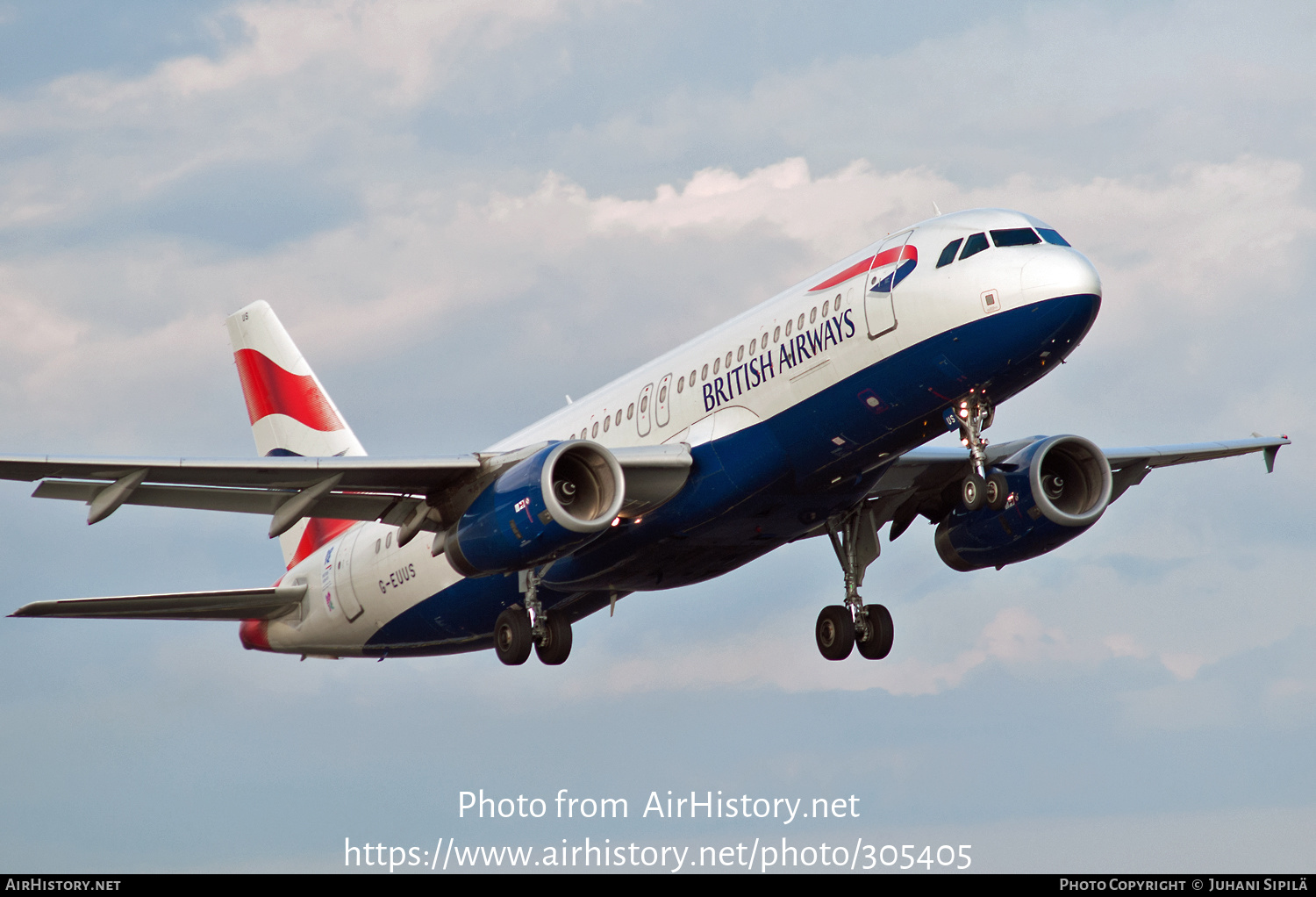 Aircraft Photo of G-EUUS | Airbus A320-232 | British Airways | AirHistory.net #305405