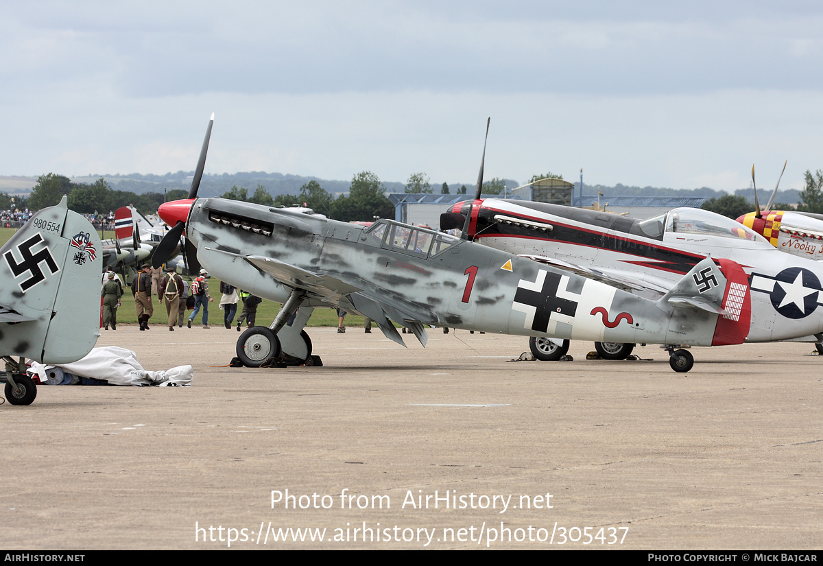 Aircraft Photo of G-BWUE | Hispano HA-1112-M1L Buchon | Germany - Air Force | AirHistory.net #305437