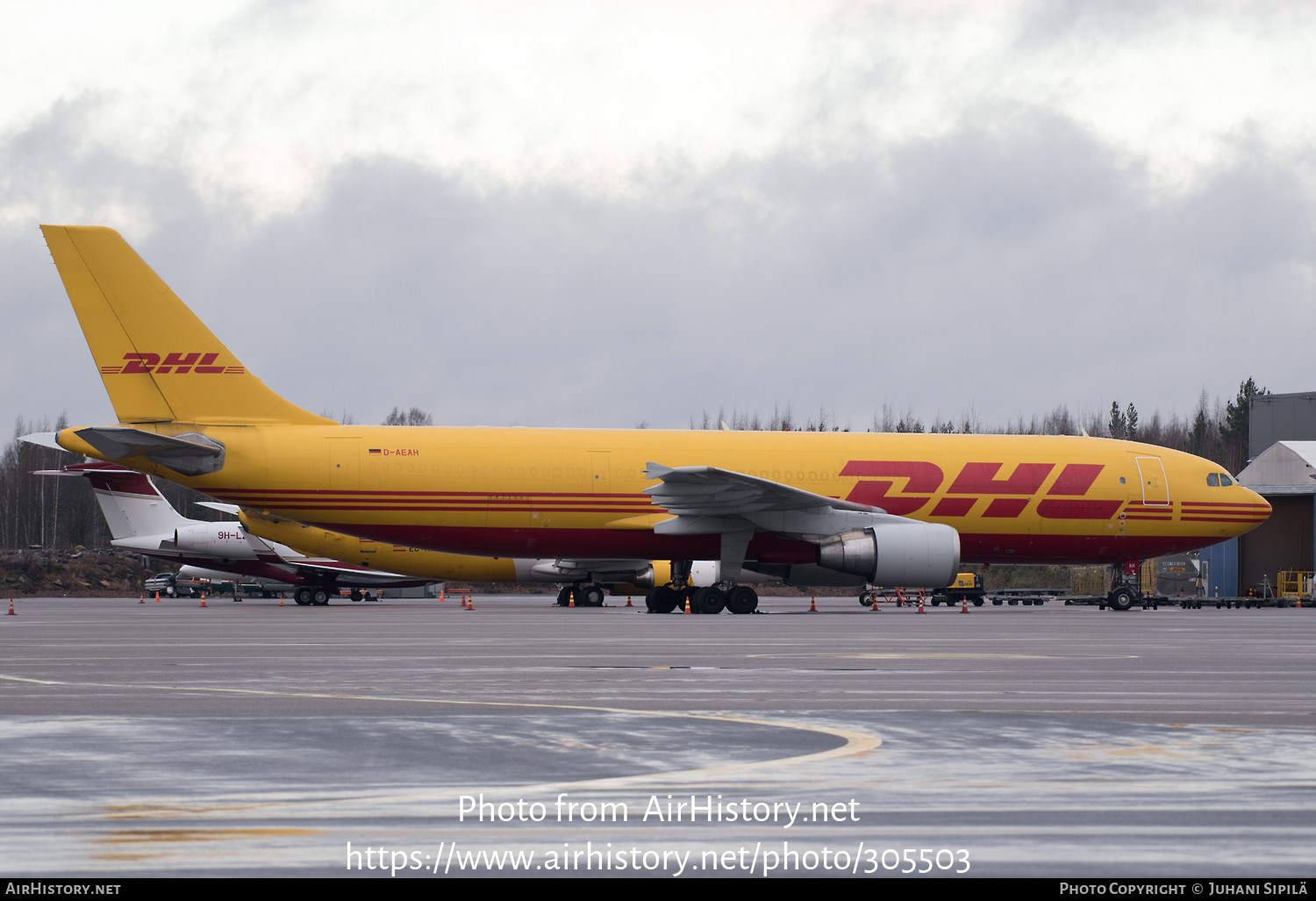 Aircraft Photo of D-AEAH | Airbus A300B4-622R(F) | DHL International | AirHistory.net #305503