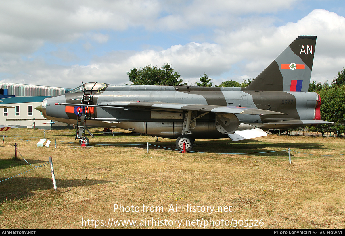 Aircraft Photo of XR771 | English Electric Lightning F6 | UK - Air Force | AirHistory.net #305526