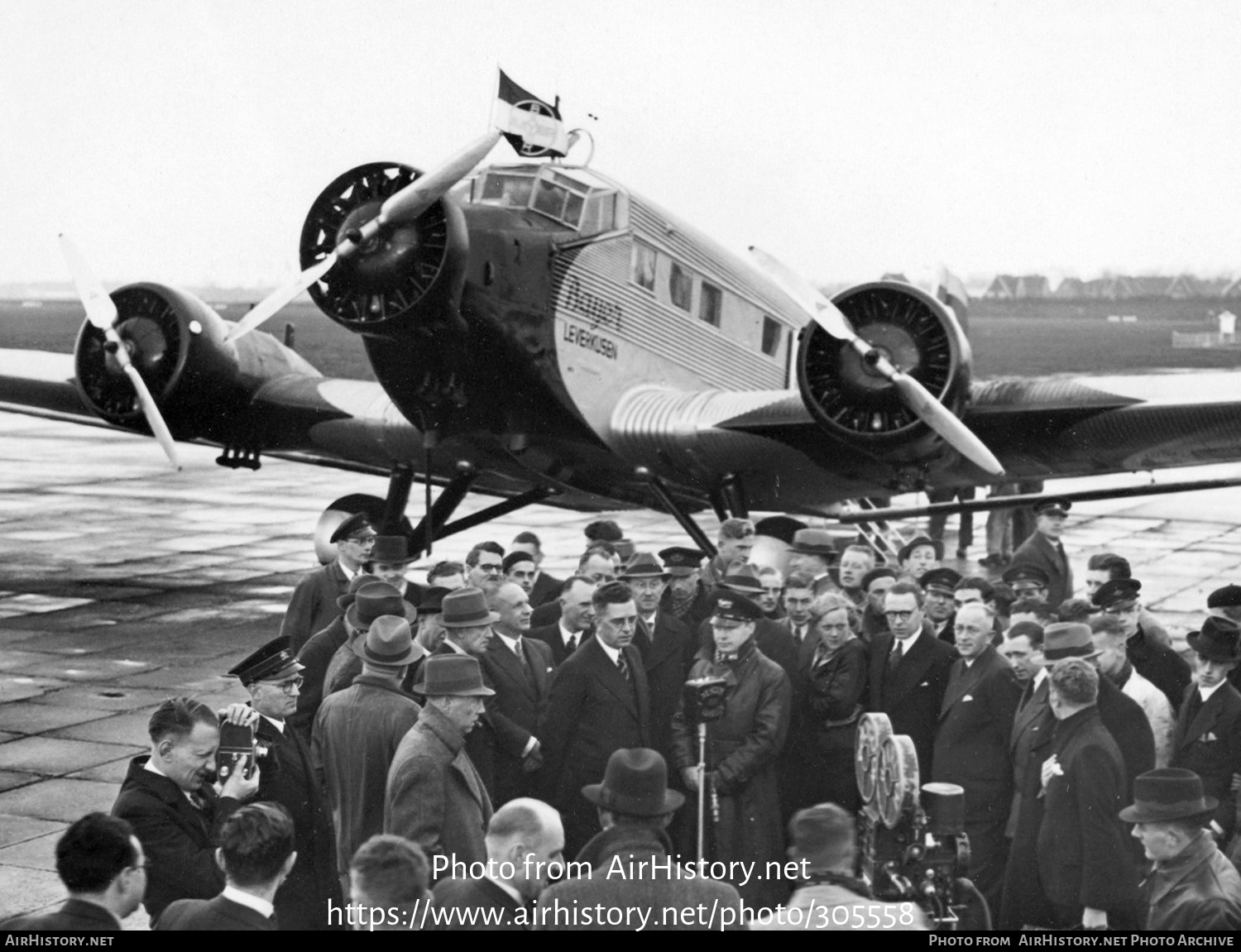 Aircraft Photo of D-AOHU | Junkers Ju 52/3m g2e | Bayer | AirHistory.net #305558