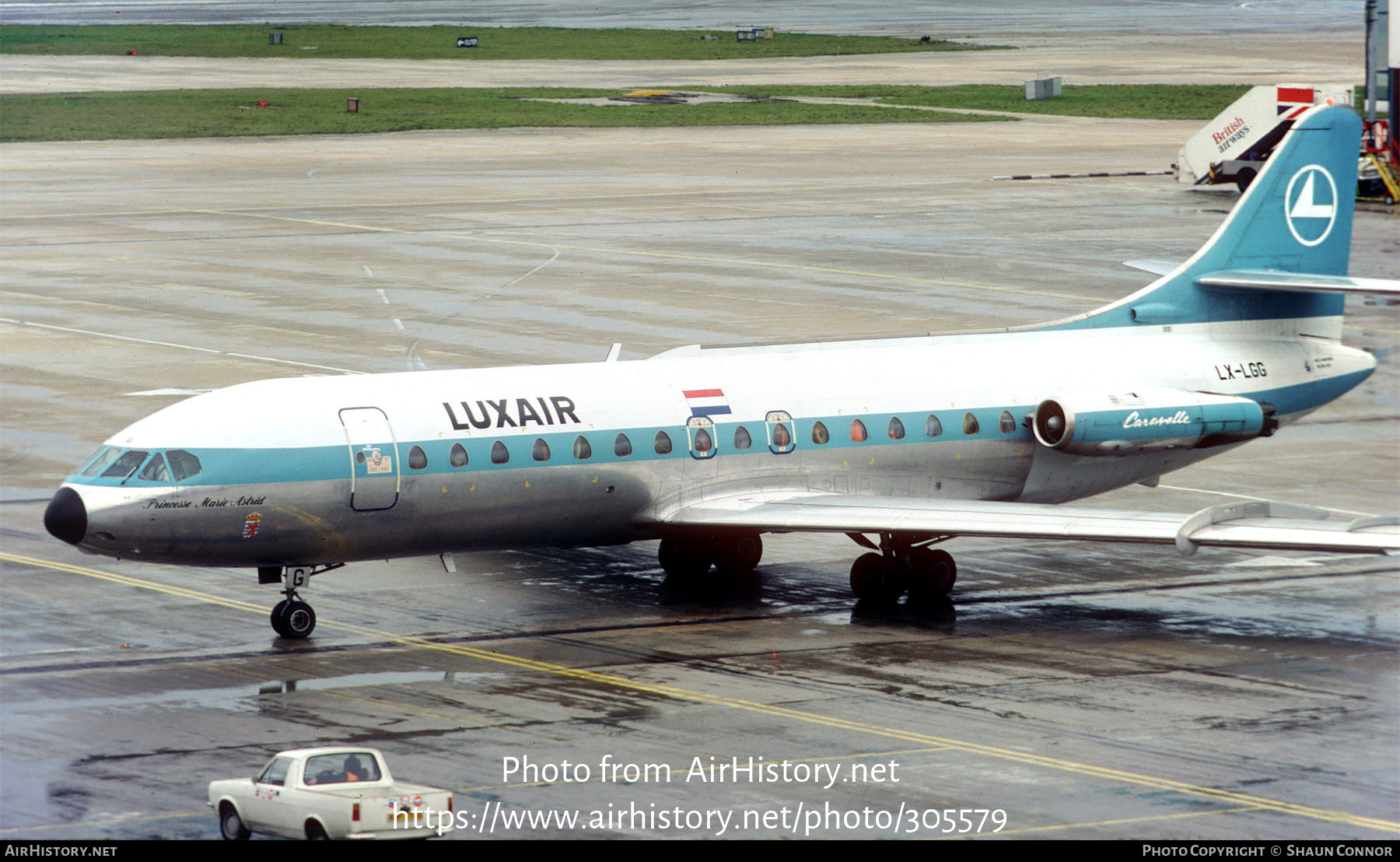 Aircraft Photo of LX-LGG | Sud SE-210 Caravelle VI-R | Luxair | AirHistory.net #305579