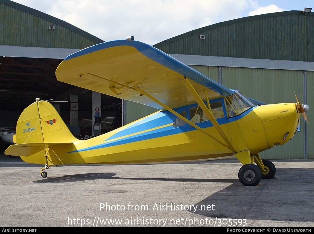 Aircraft Photo of N33884 / NC33884 | Aeronca 65CA Super Chief | AirHistory.net #305593