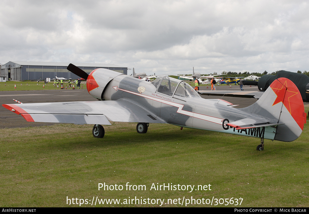 Aircraft Photo of G-HAMM | Yakovlev Yak-50 | Soviet Union - Air Force | AirHistory.net #305637