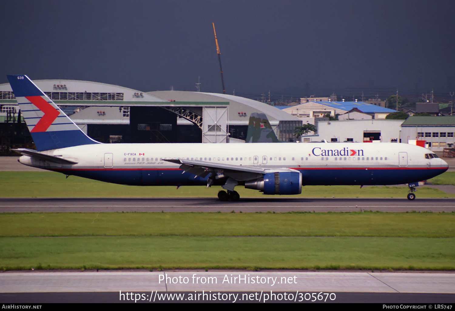 Aircraft Photo of C-FXCA | Boeing 767-375/ER | Canadian Airlines | AirHistory.net #305670