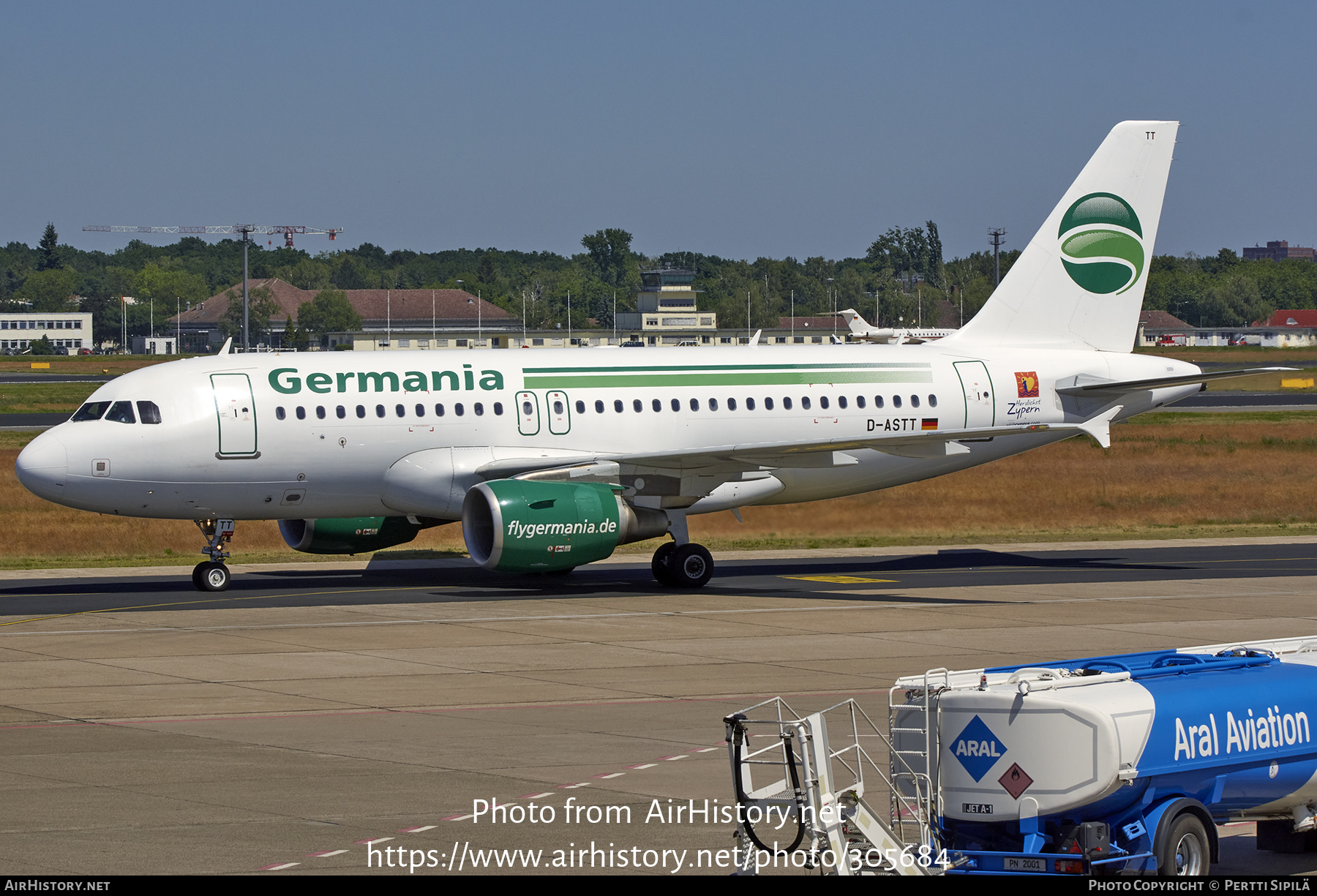 Aircraft Photo of D-ASTT | Airbus A319-112 | Germania | AirHistory.net #305684