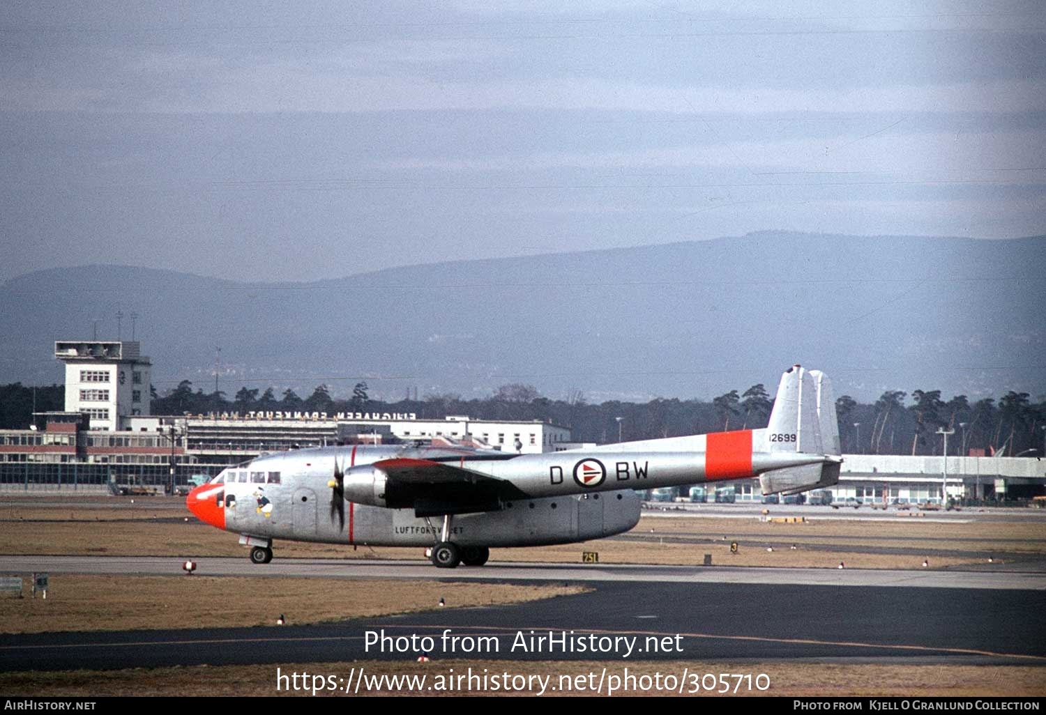 Aircraft Photo of 12699 | Fairchild C-119G Flying Boxcar | Norway - Air Force | AirHistory.net #305710