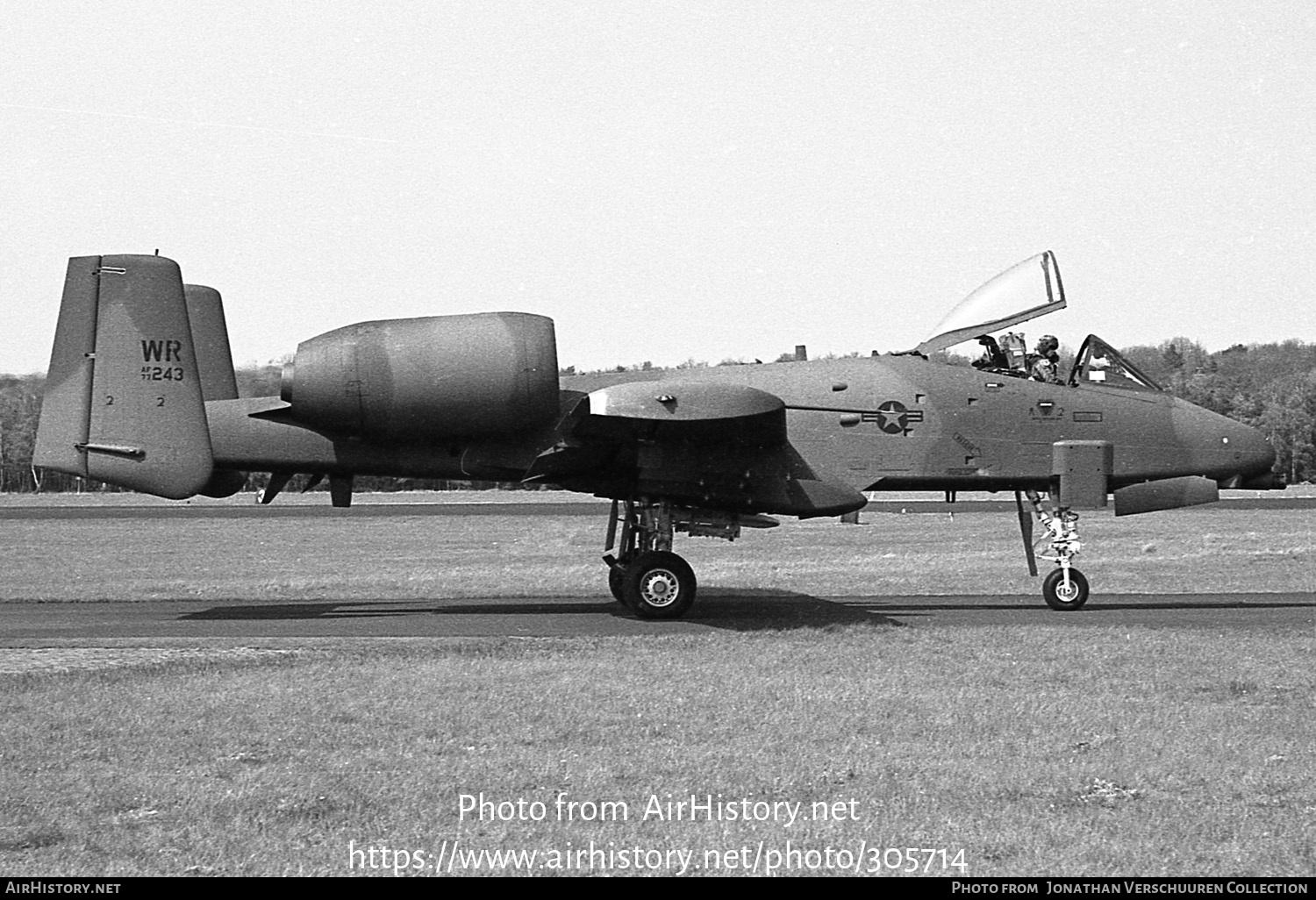 Aircraft Photo of 77-0243 / AF77-243 | Fairchild A-10A Thunderbolt II | USA - Air Force | AirHistory.net #305714