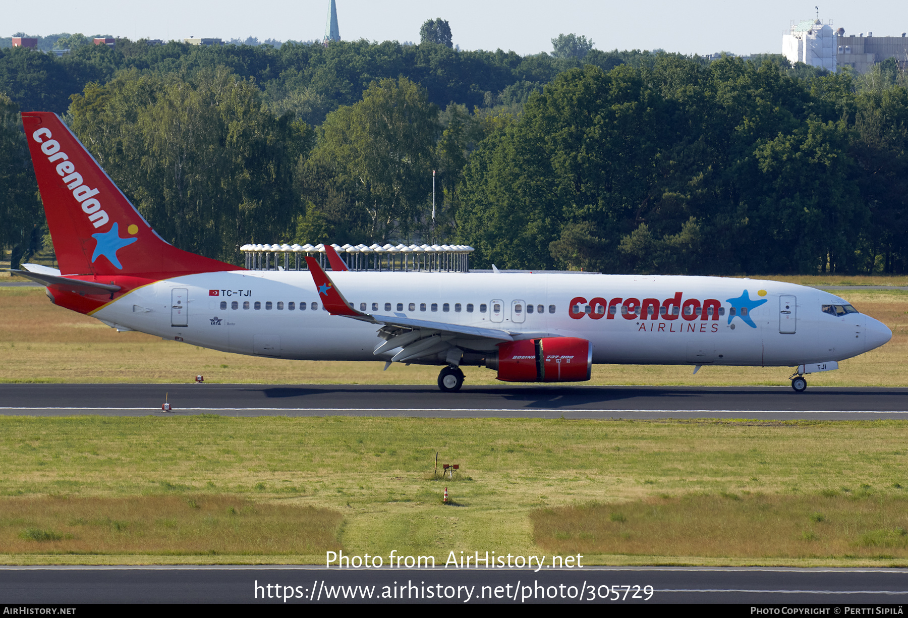 Aircraft Photo of TC-TJI | Boeing 737-8S3 | Corendon Airlines | AirHistory.net #305729