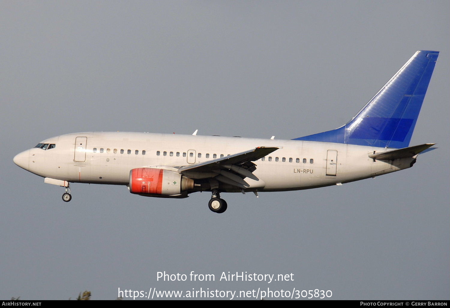 Aircraft Photo of LN-RPU | Boeing 737-683 | AirHistory.net #305830