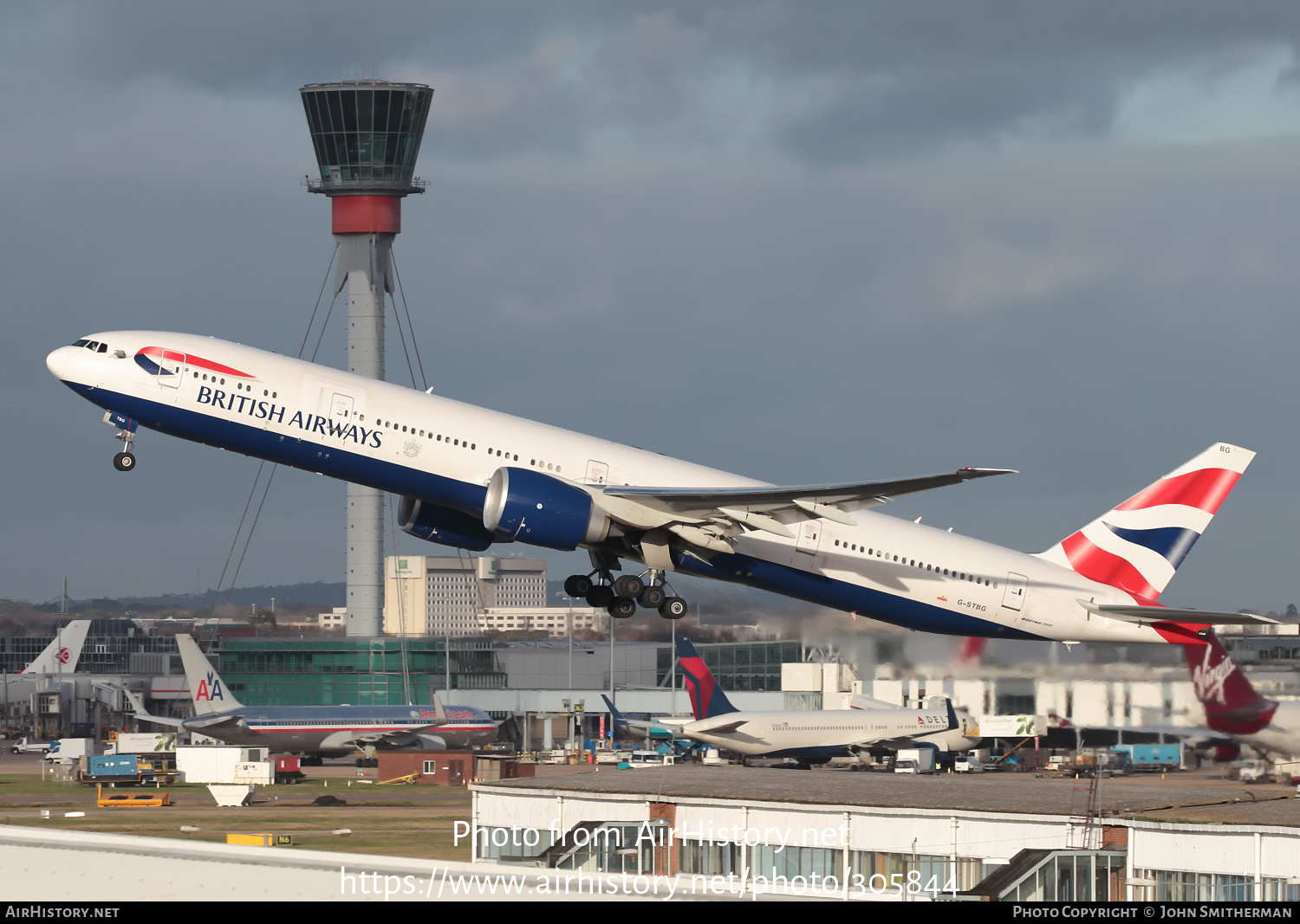 Aircraft Photo of G-STBG | Boeing 777-336/ER | British Airways | AirHistory.net #305844