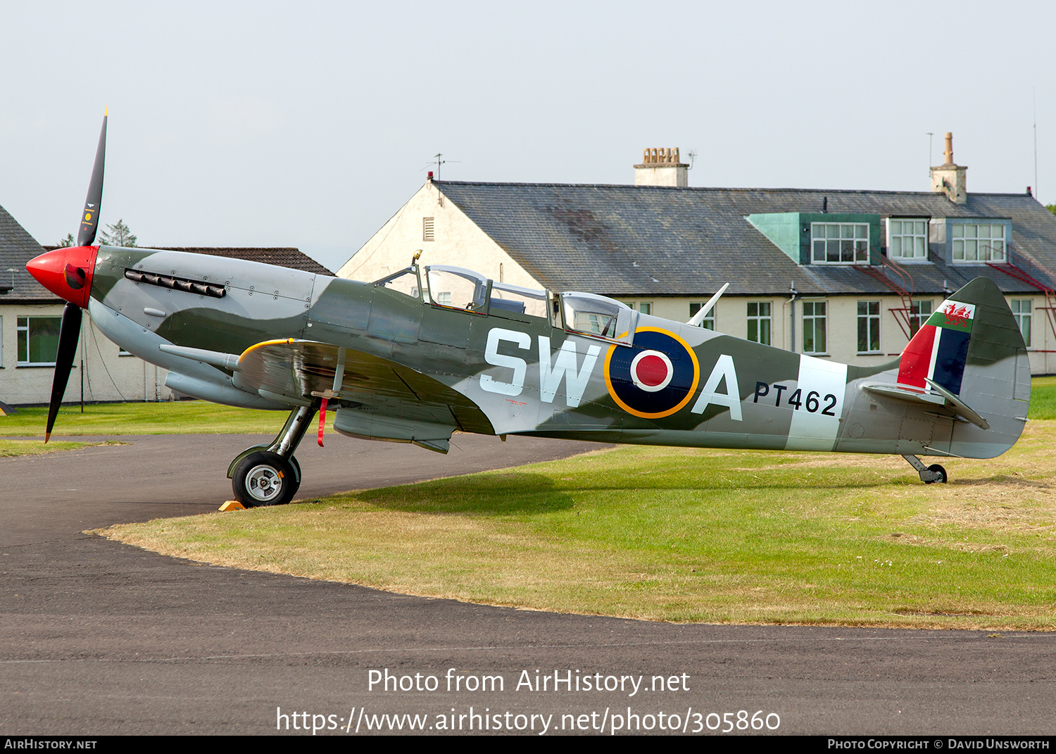 Aircraft Photo of G-CTIX / PT462 | Supermarine 509 Spitfire T9 | UK - Air Force | AirHistory.net #305860