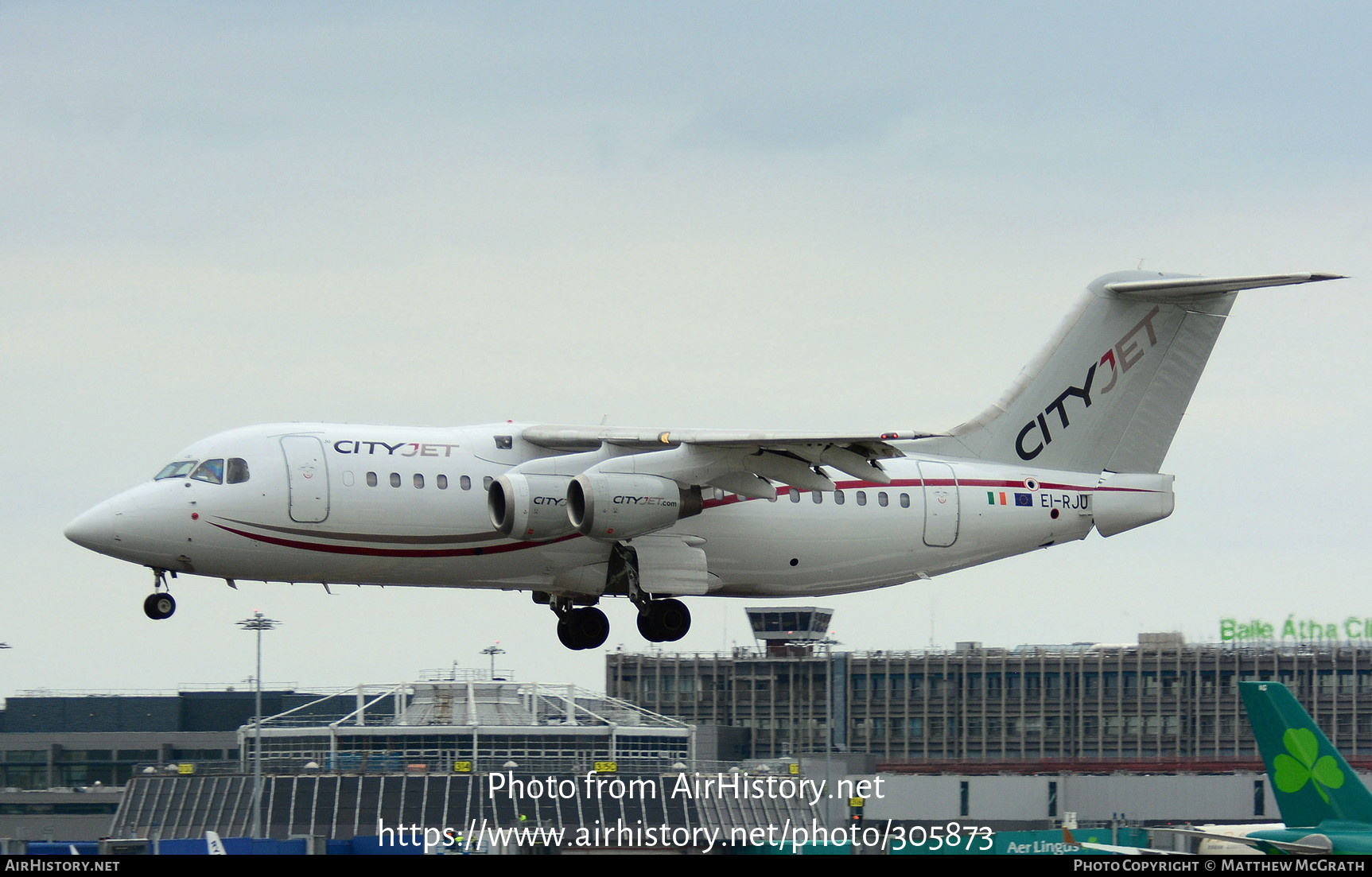 Aircraft Photo of EI-RJU | BAE Systems Avro 146-RJ85 | CityJet | AirHistory.net #305873