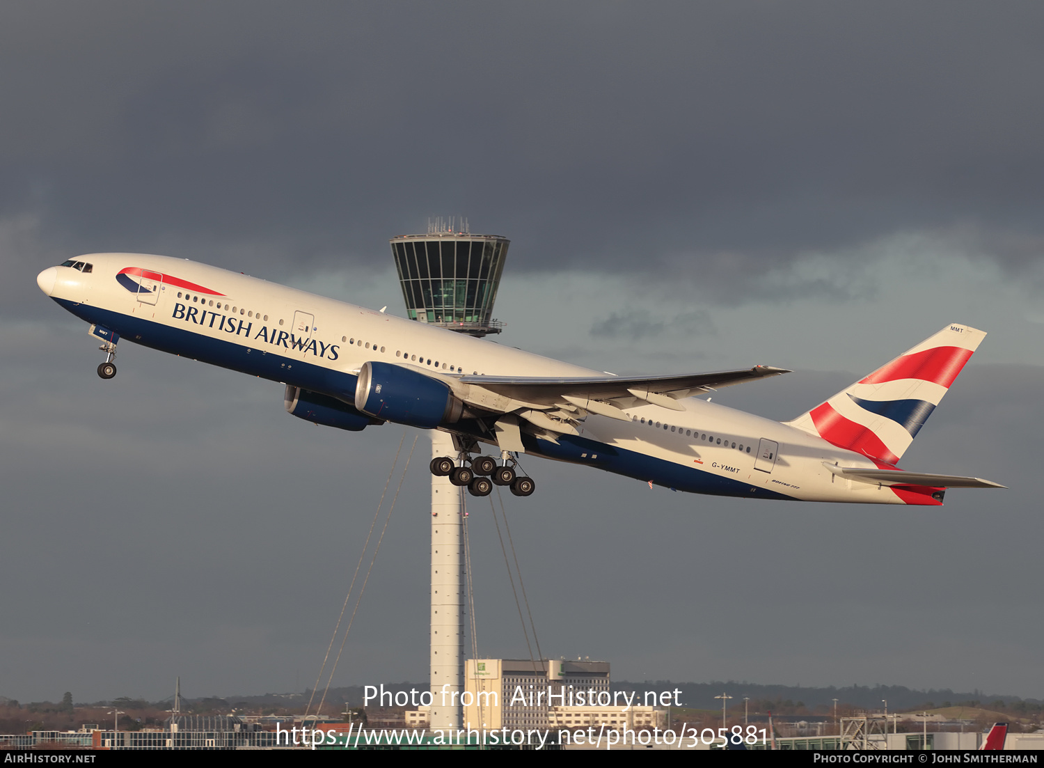 Aircraft Photo of G-YMMT | Boeing 777-236/ER | British Airways | AirHistory.net #305881