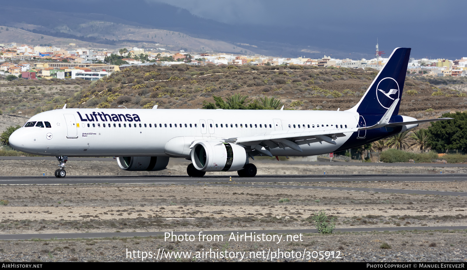 Aircraft Photo of D-AIED | Airbus A321-271NX | Lufthansa | AirHistory.net #305912