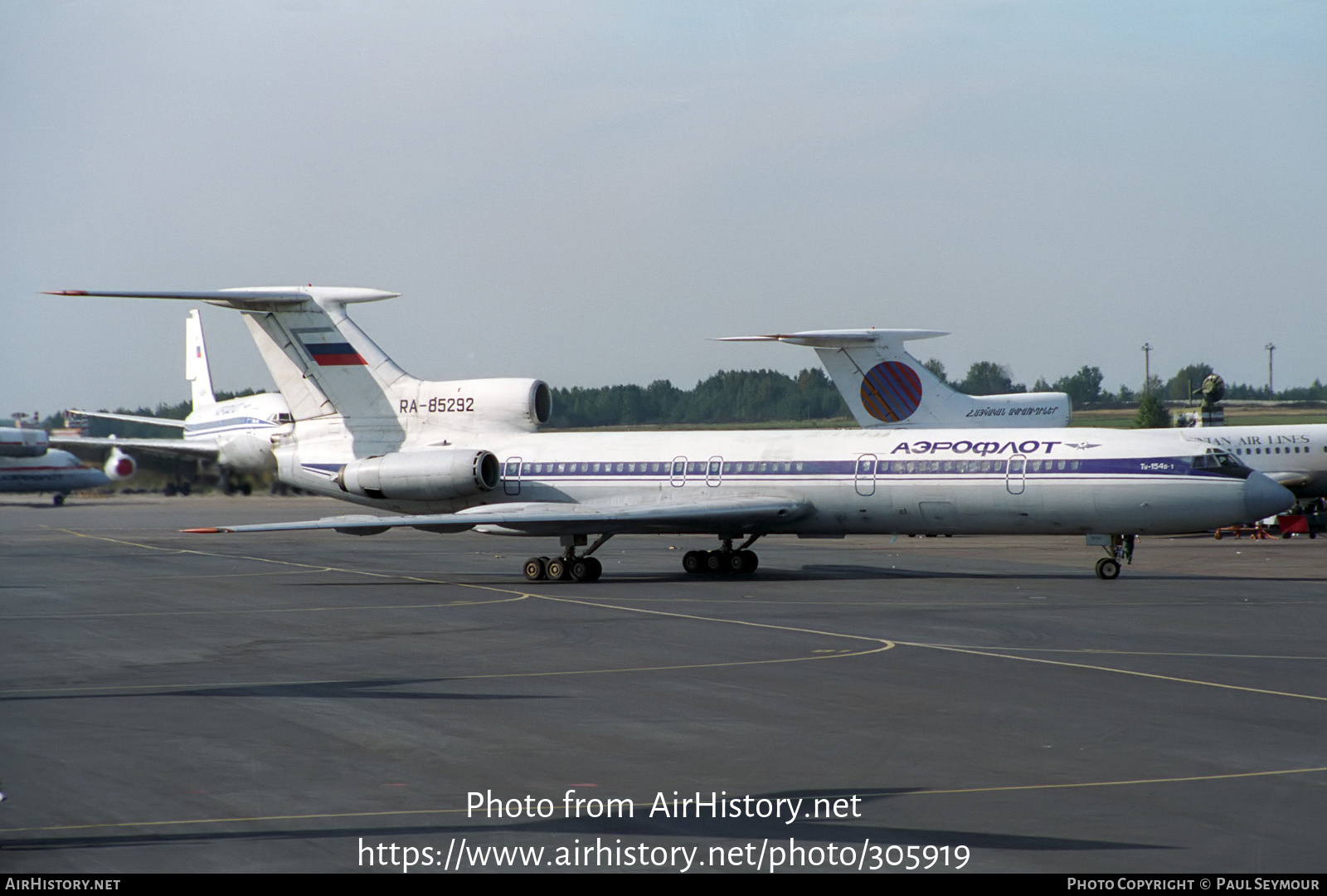 Aircraft Photo of RA-85292 | Tupolev Tu-154B-1 | Aeroflot | AirHistory.net #305919