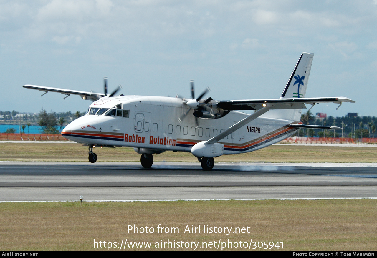 Aircraft Photo of N151PR | Short 360-300 | Roblex Aviation | AirHistory.net #305941