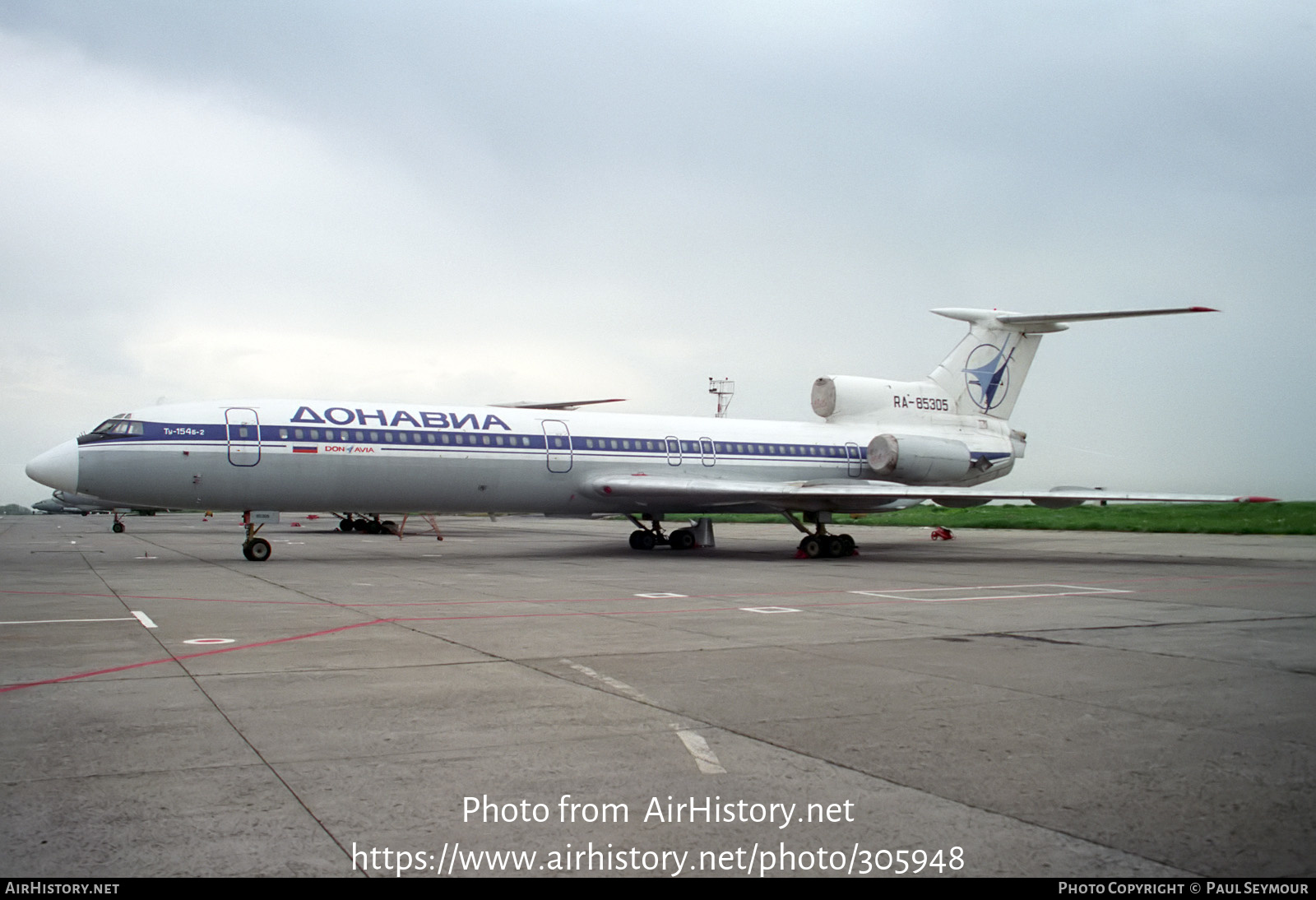 Aircraft Photo of RA-85305 | Tupolev Tu-154B-2 | Donavia | AirHistory.net #305948