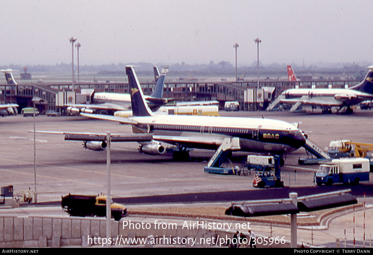 Aircraft Photo of G-ARRC | Boeing 707-436 | BOAC - British Overseas Airways Corporation | AirHistory.net #305966