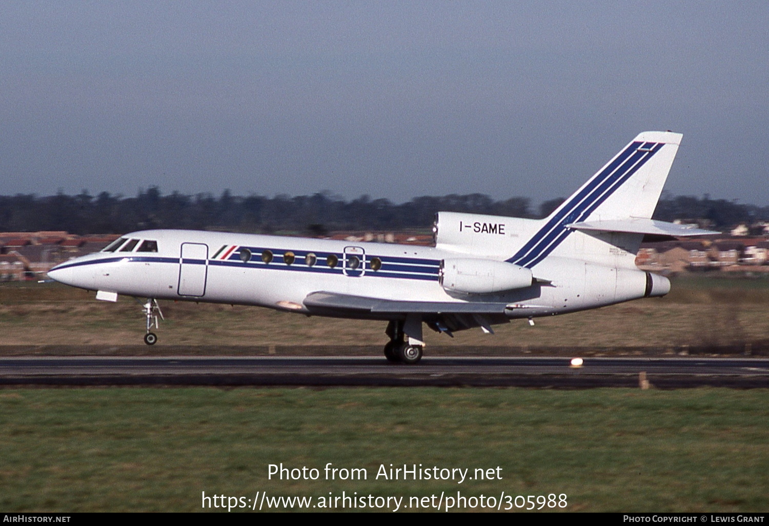 Aircraft Photo of I-SAME | Dassault Falcon 50 | AirHistory.net #305988