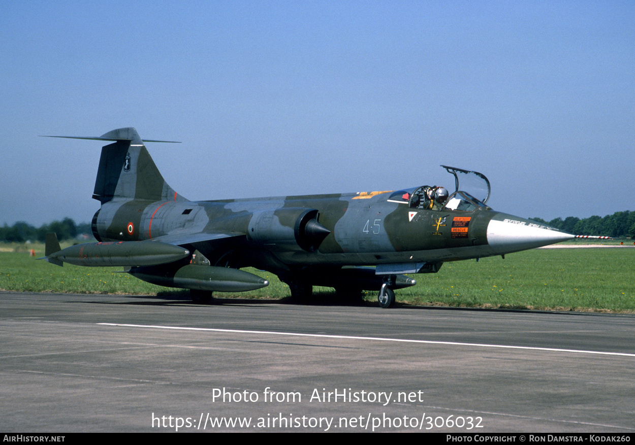 Aircraft Photo of MM6732 | Lockheed F-104S/ASA Starfighter | Italy - Air Force | AirHistory.net #306032