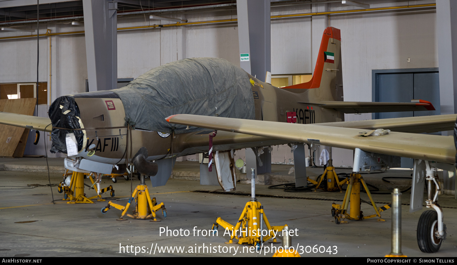 Aircraft Photo of KAF-111 | Short S-312 Tucano Mk52 | Kuwait - Air Force | AirHistory.net #306043