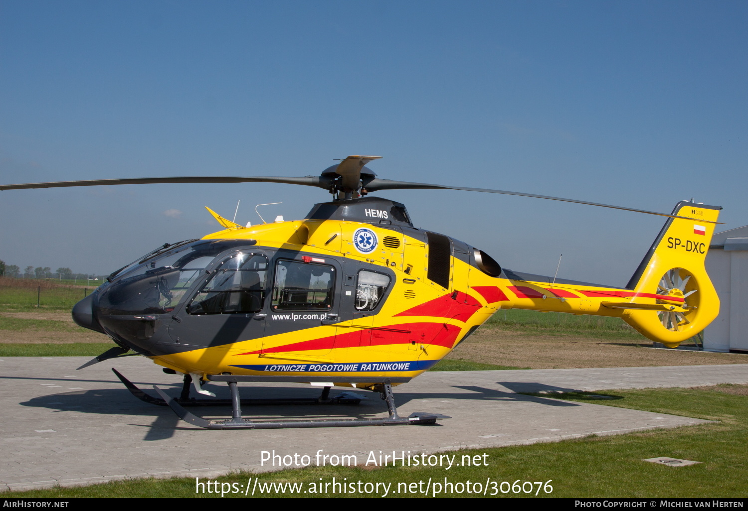 Aircraft Photo of SP-DXC | Eurocopter EC-135P-3 | Polish Medical Air Rescue - Lotnicze Pogotowie Ratunkowe - LPR | AirHistory.net #306076