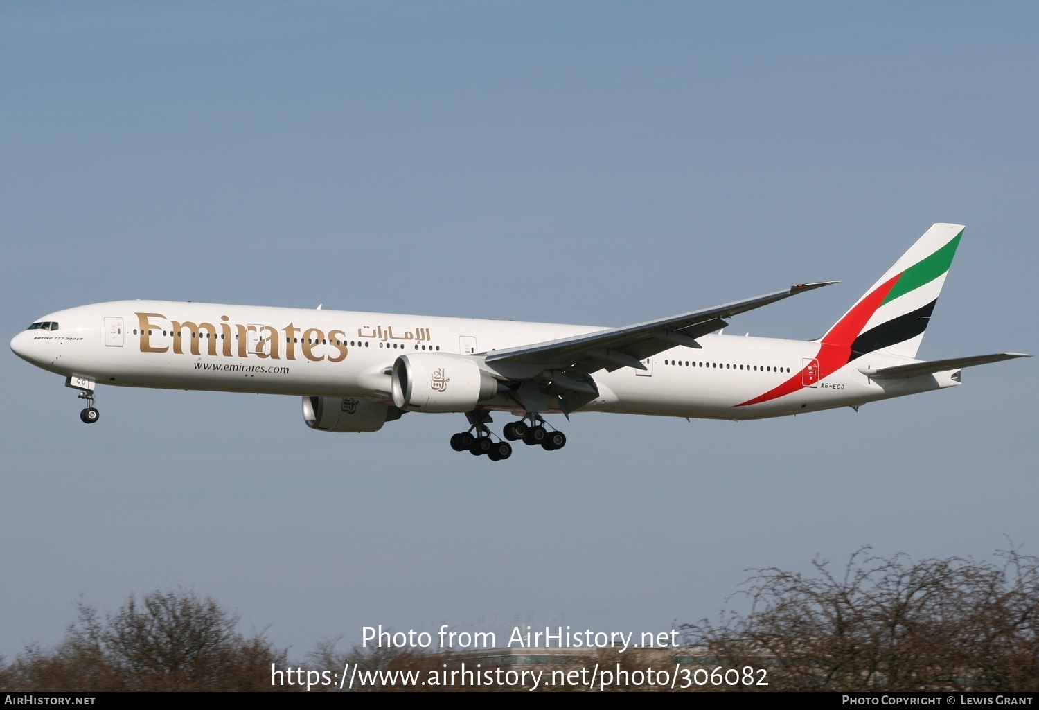 Aircraft Photo of A6-ECO | Boeing 777-36N/ER | Emirates | AirHistory.net #306082