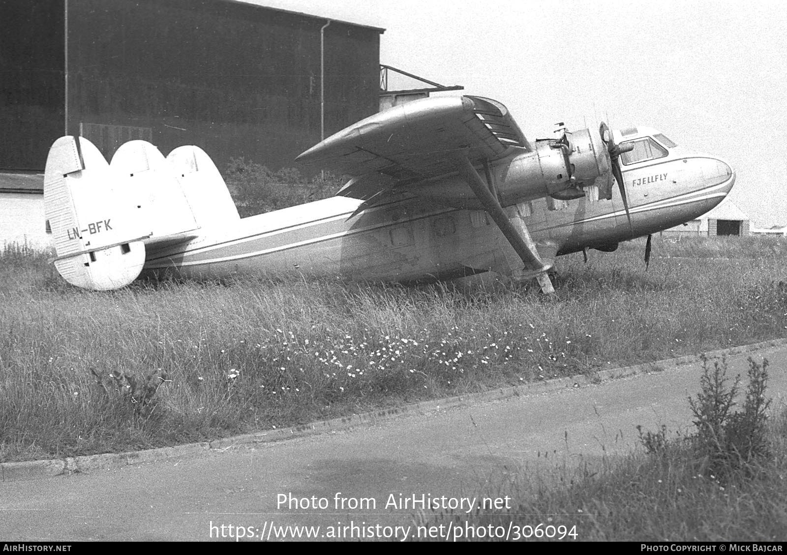 Aircraft Photo of LN-BFK | Scottish Aviation Twin Pioneer Series 1 | Fjellfly | AirHistory.net #306094