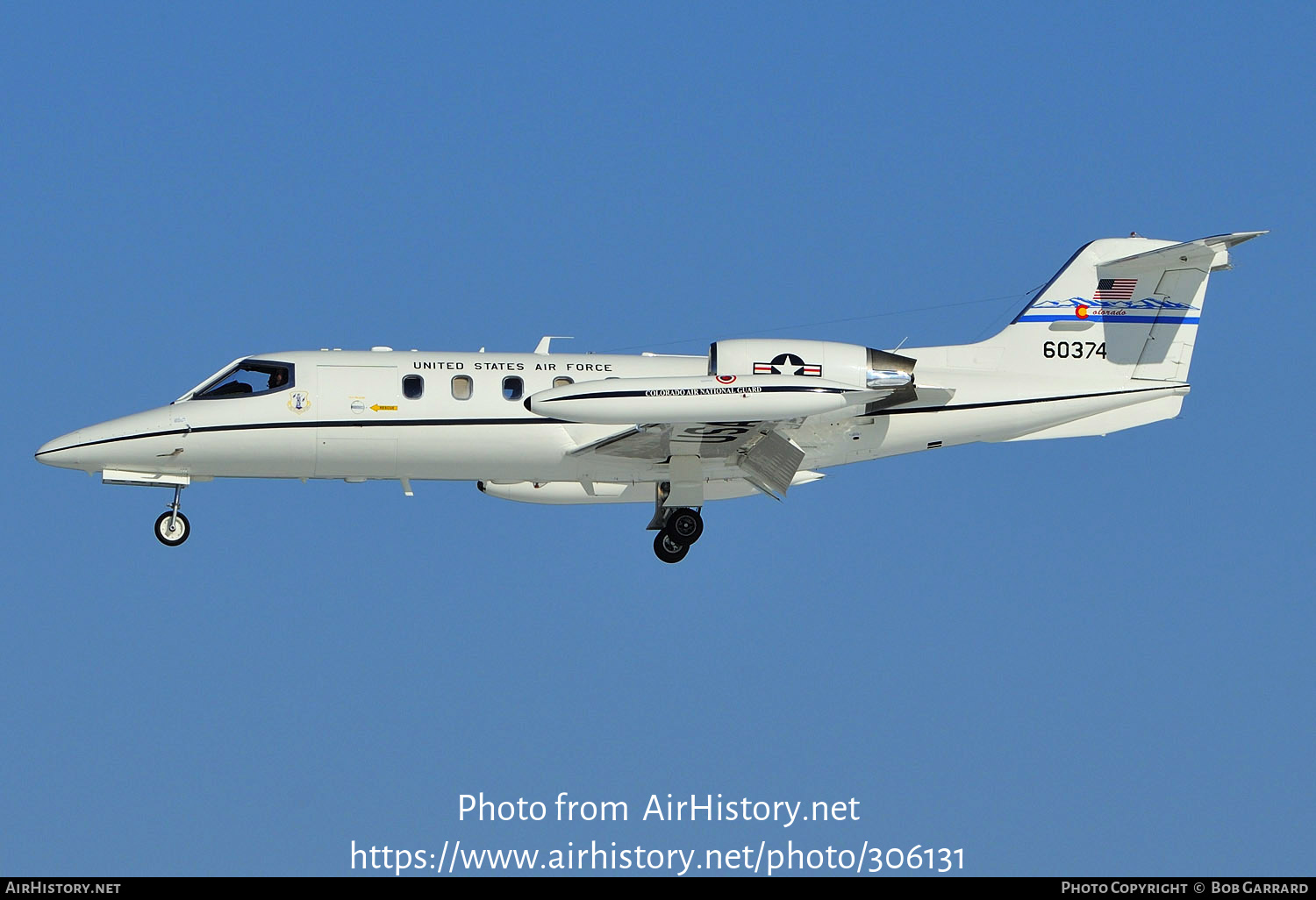 Aircraft Photo of 86-0374 / 60374 | Gates Learjet C-21A (35A) | USA - Air Force | AirHistory.net #306131