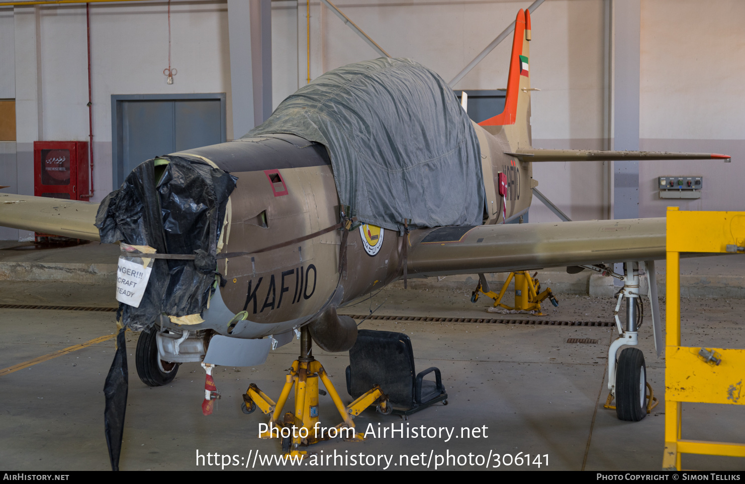 Aircraft Photo of KAF-110 | Short S-312 Tucano Mk52 | Kuwait - Air Force | AirHistory.net #306141