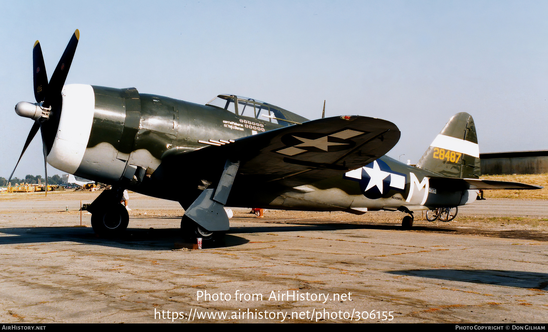 Aircraft Photo of N3395G / NX3395G / 28487 | Republic P-47G Thunderbolt | USA - Air Force | AirHistory.net #306155