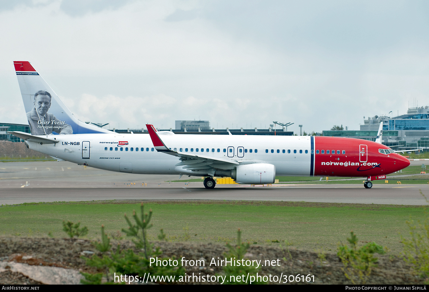 Aircraft Photo of LN-NGB | Boeing 737-8JP | Norwegian | AirHistory.net #306161