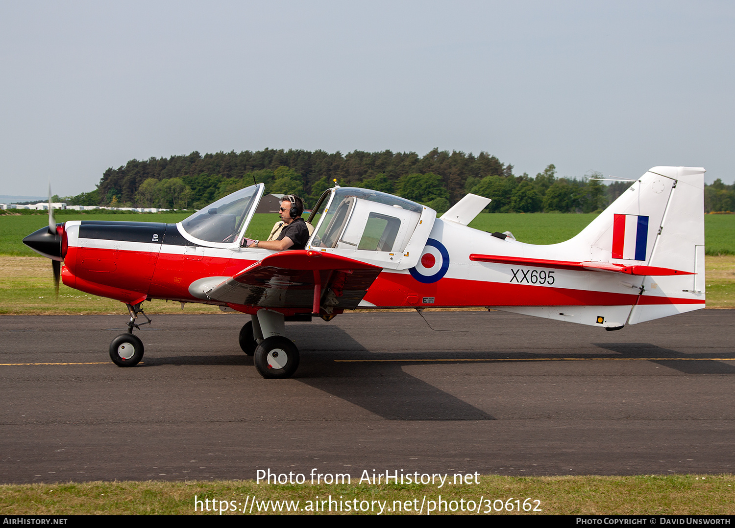 Aircraft Photo of G-CBBT / XX695 | Scottish Aviation Bulldog T1 | UK - Air Force | AirHistory.net #306162