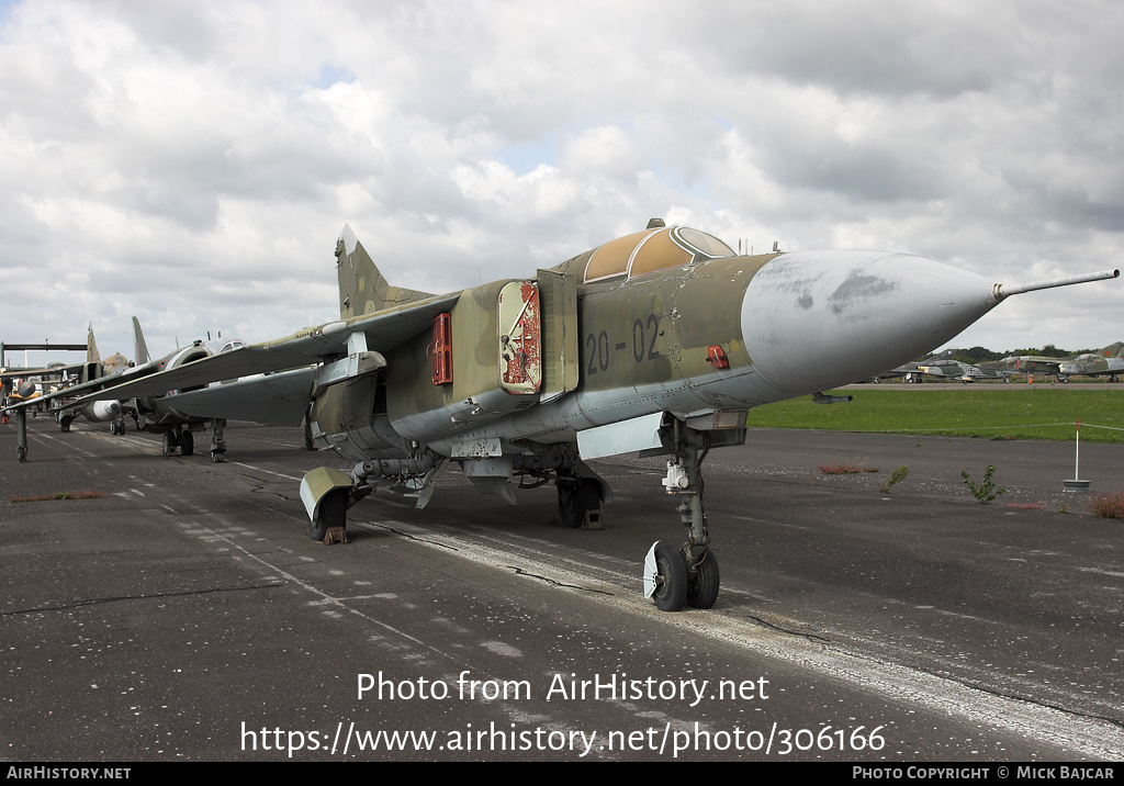 Aircraft Photo of 2002 | Mikoyan-Gurevich MiG-23MF | East Germany - Air Force | AirHistory.net #306166