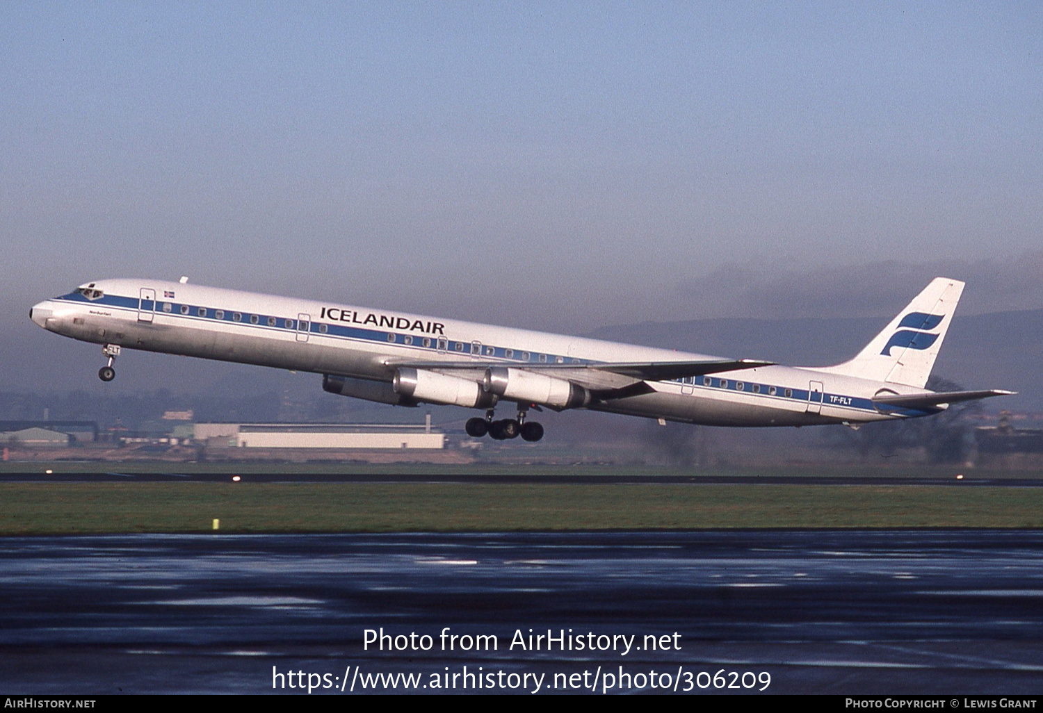 Aircraft Photo of TF-FLT | McDonnell Douglas DC-8-63 | Icelandair | AirHistory.net #306209