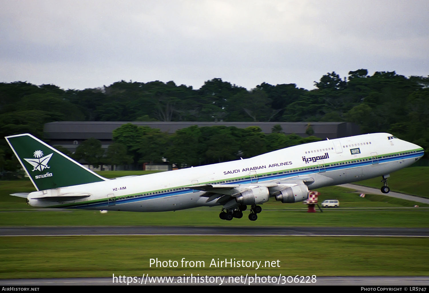 Aircraft Photo of HZ-AIM | Boeing 747-367 | Saudia - Saudi Arabian Airlines | AirHistory.net #306228