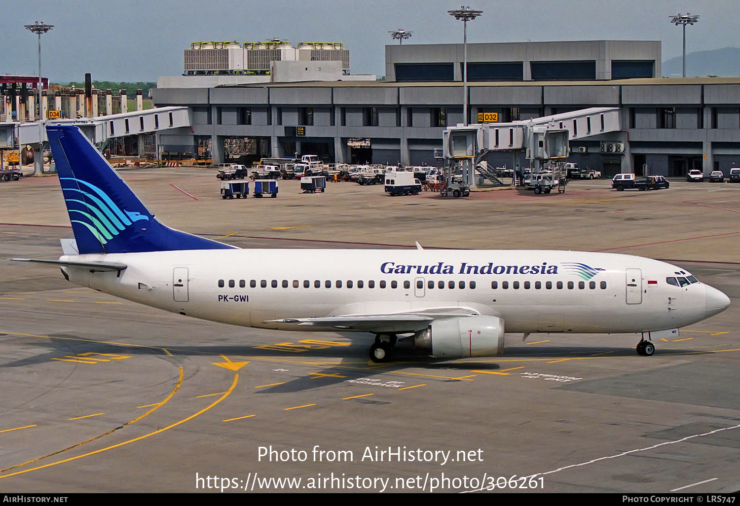 Aircraft Photo of PK-GWI | Boeing 737-3Q8 | Garuda Indonesia | AirHistory.net #306261