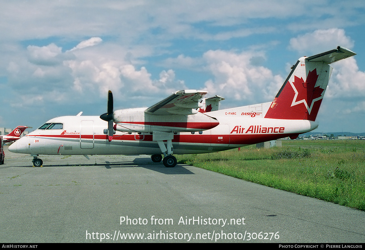 Aircraft Photo of C-FHRC | De Havilland Canada DHC-8-102 Dash 8 | Air Alliance | AirHistory.net #306276