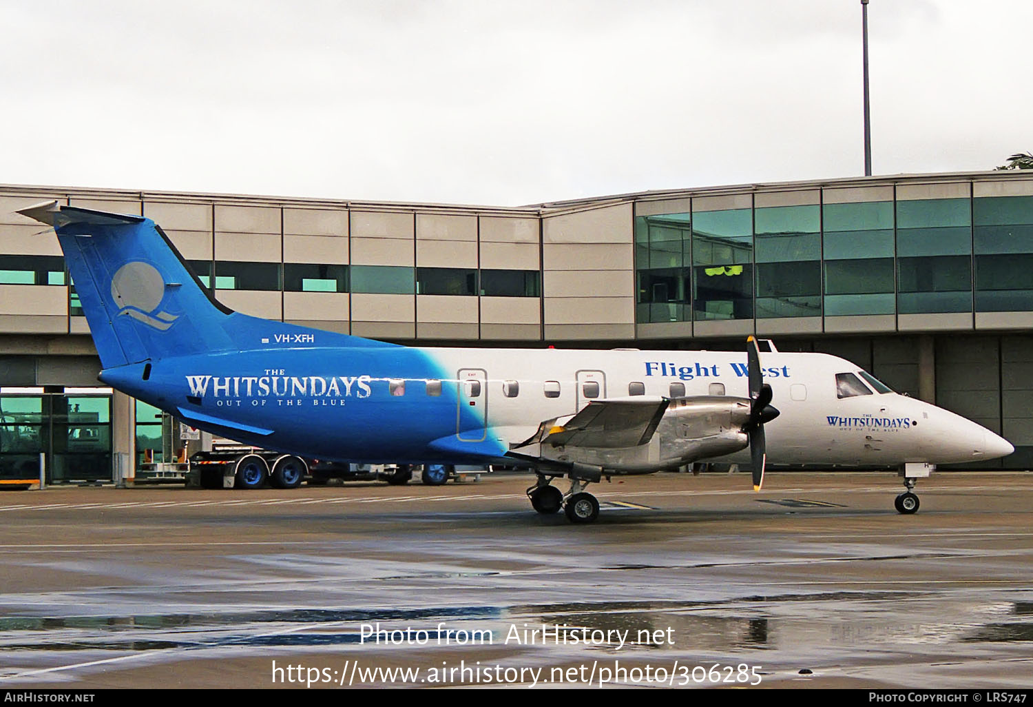 Aircraft Photo of VH-XFH | Embraer EMB-120RT Brasilia | Flight West Airlines | AirHistory.net #306285