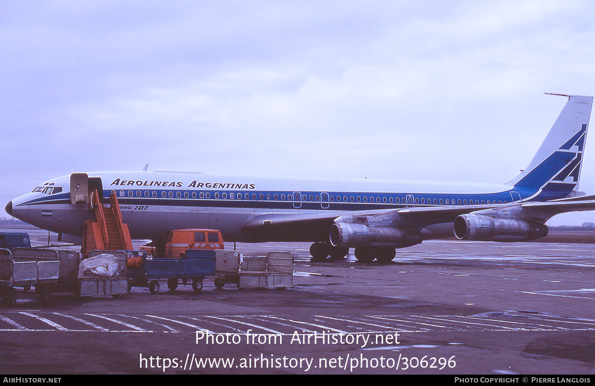 Aircraft Photo of LV-LGP | Boeing 707-372C | Aerolíneas Argentinas | AirHistory.net #306296