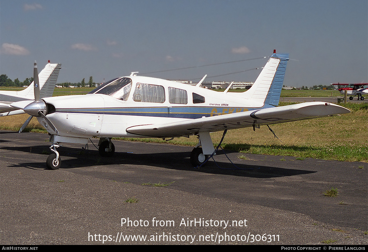 Aircraft Photo of C-FKKB | Piper PA-28R-200 Cherokee Arrow II | AirHistory.net #306311