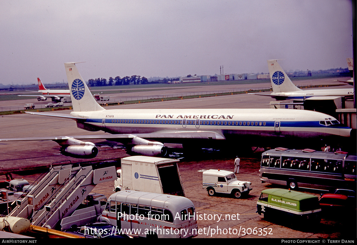 Aircraft Photo of N714PA | Boeing 707-321 | Pan American World Airways - Pan Am | AirHistory.net #306352