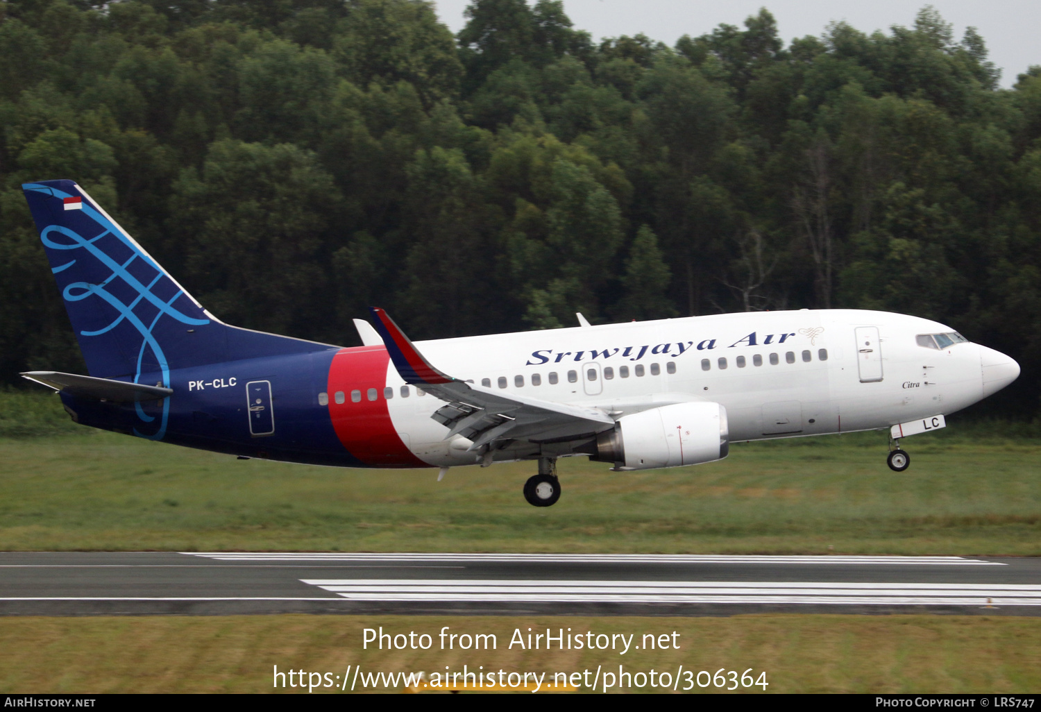 Aircraft Photo of PK-CLC | Boeing 737-524 | Sriwijaya Air | AirHistory.net #306364