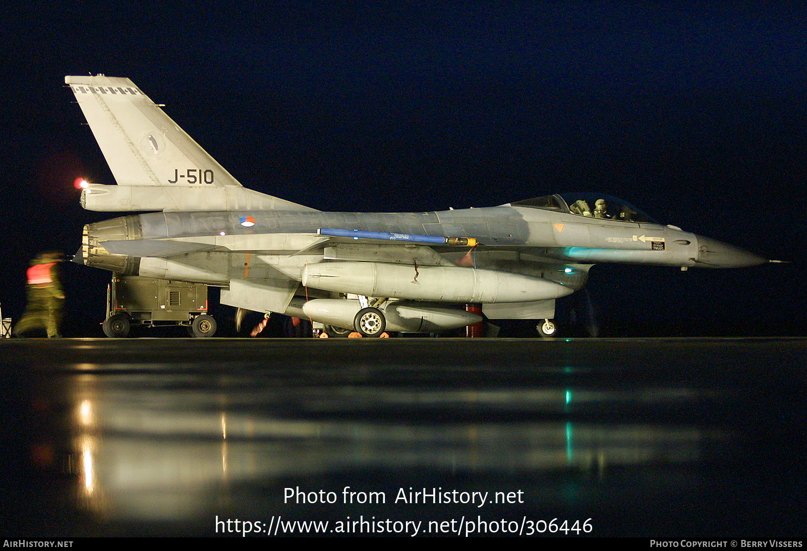 Aircraft Photo of J-510 | General Dynamics F-16AM Fighting Falcon | Netherlands - Air Force | AirHistory.net #306446