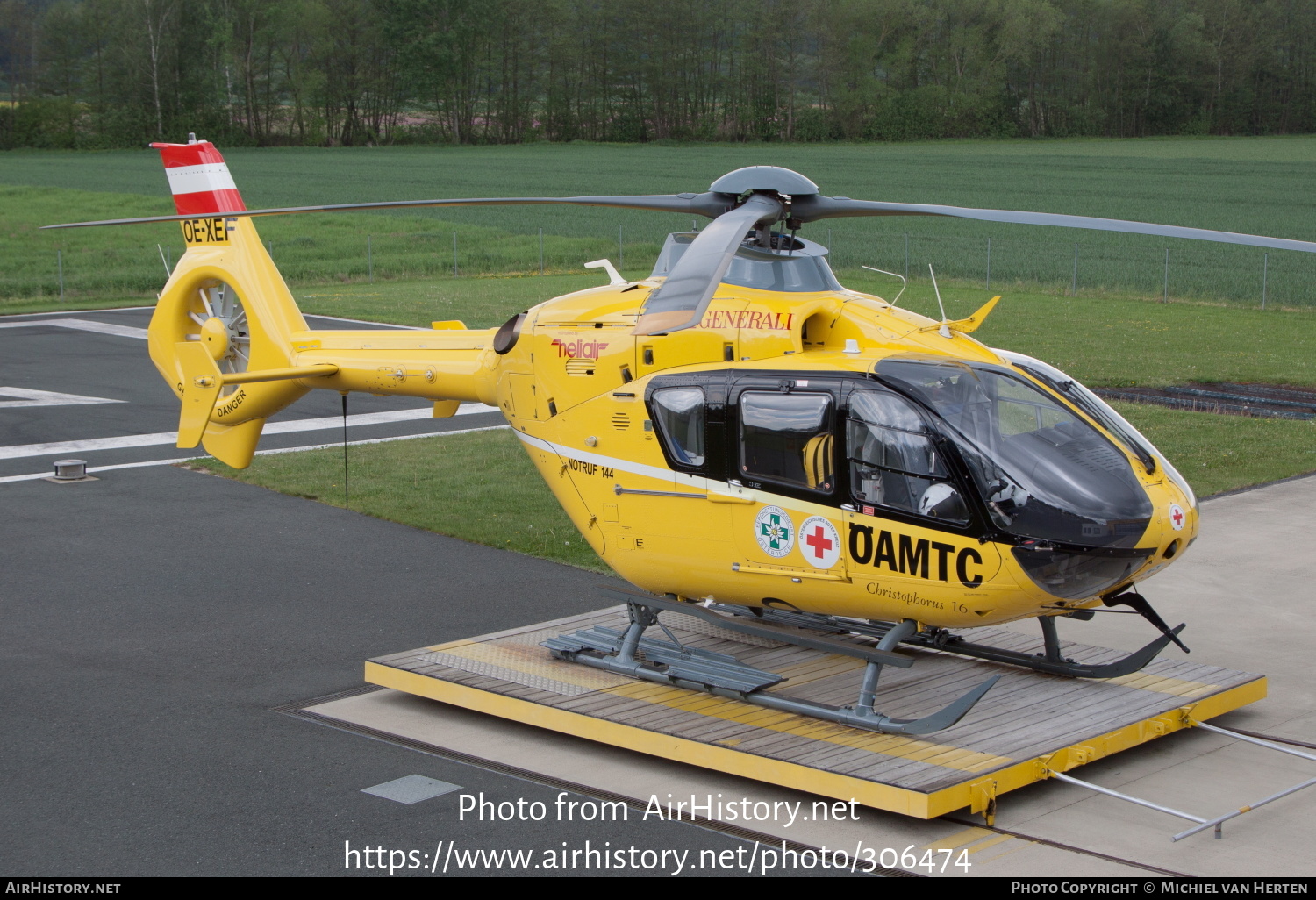 Aircraft Photo of OE-XEF | Airbus Helicopters EC-135T-1 | ÖAMTC | AirHistory.net #306474