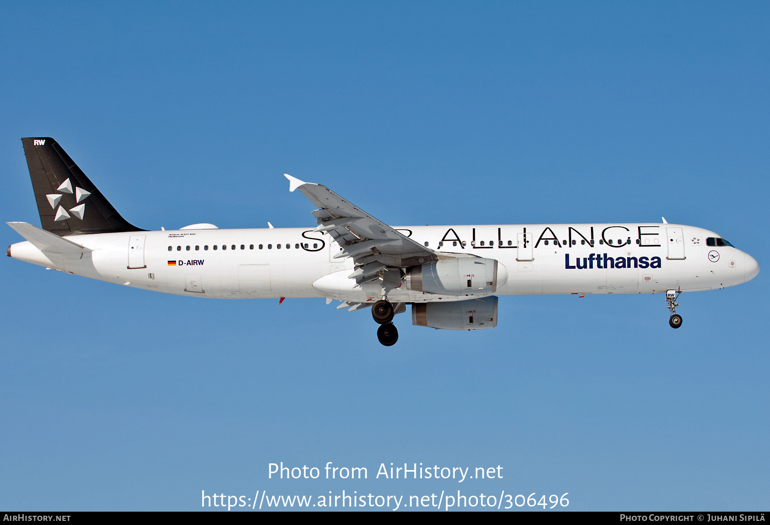 Aircraft Photo of D-AIRW | Airbus A321-131 | Lufthansa | AirHistory.net #306496