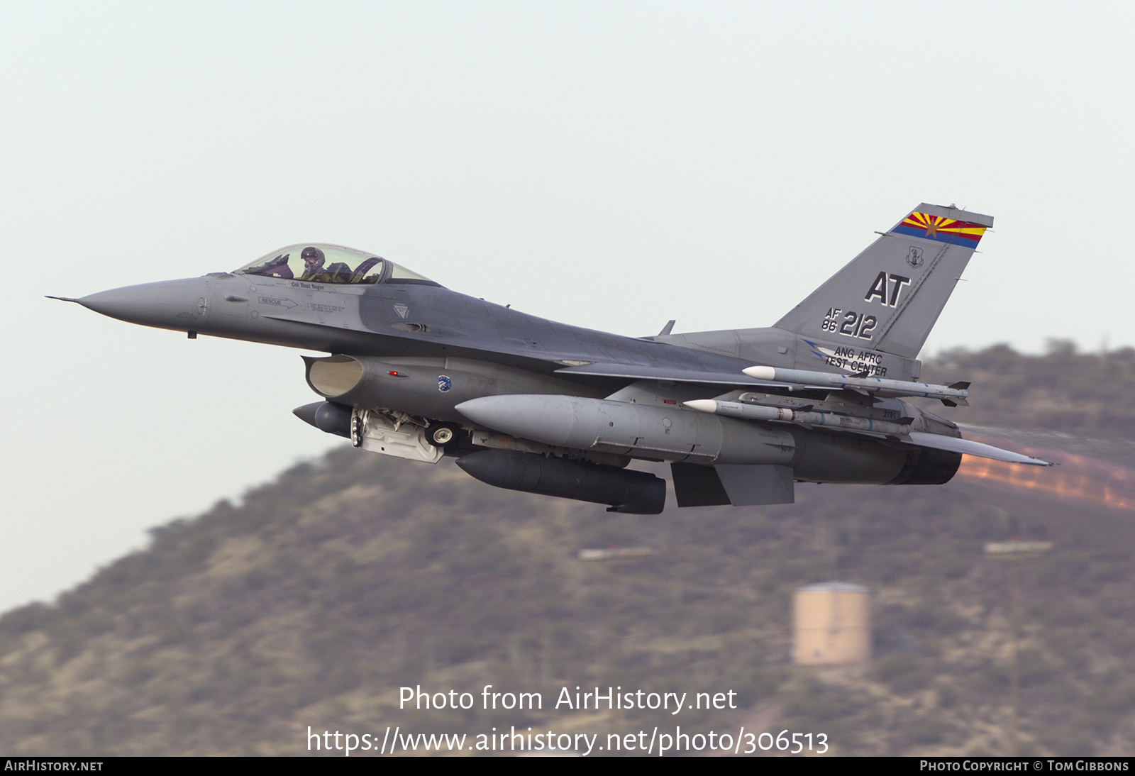 Aircraft Photo of 86-0212 / AF86-212 | General Dynamics F-16C Fighting Falcon | USA - Air Force | AirHistory.net #306513